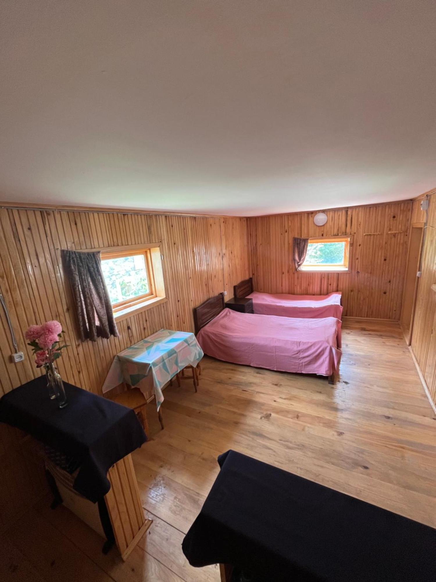 Vila Wooden House Mestia Exteriér fotografie